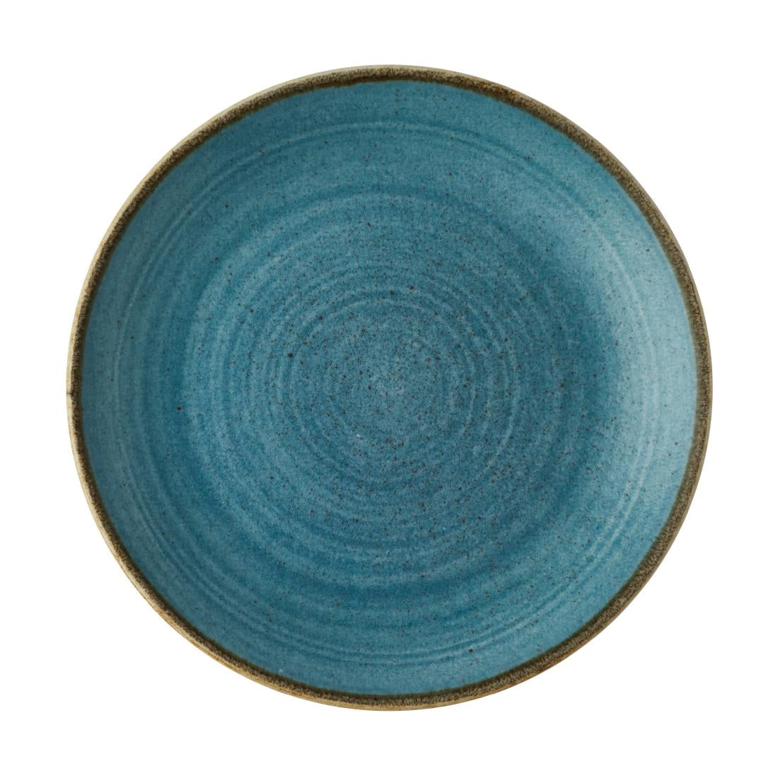 Assiettes rondes Churchill Stonecast Raw Evolve Teal 220mm (lot de 12) — CX663