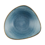 Bols triangulaires Churchill Stonecast Raw Lotus Teal 228mm (lot de 12) — CX667