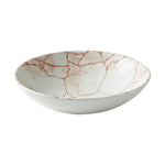Assiettes coupes rondes Churchill Studio Prints Kintsugi Evolve Coral 184mm (lot de 12) — CX680