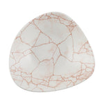 Bols triangulaires Churchill Studio Prints Kintsugi Lotus Coral 228mm (lot de 12) — CX687