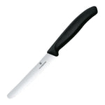 Couteau à tomate denté Victorinox 11cm noir — CX740