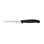 Couteau à tomate denté Victorinox 11cm noir — CX740