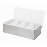 Boîte à compartiments Beaumont en inox 4x568 ml — CZ597