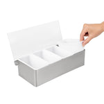 Boîte à compartiments Beaumont en inox 4x568 ml — CZ597