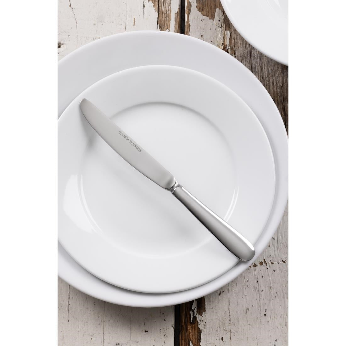 Couteau de table Olympia Baguette (lot de 12) — D595