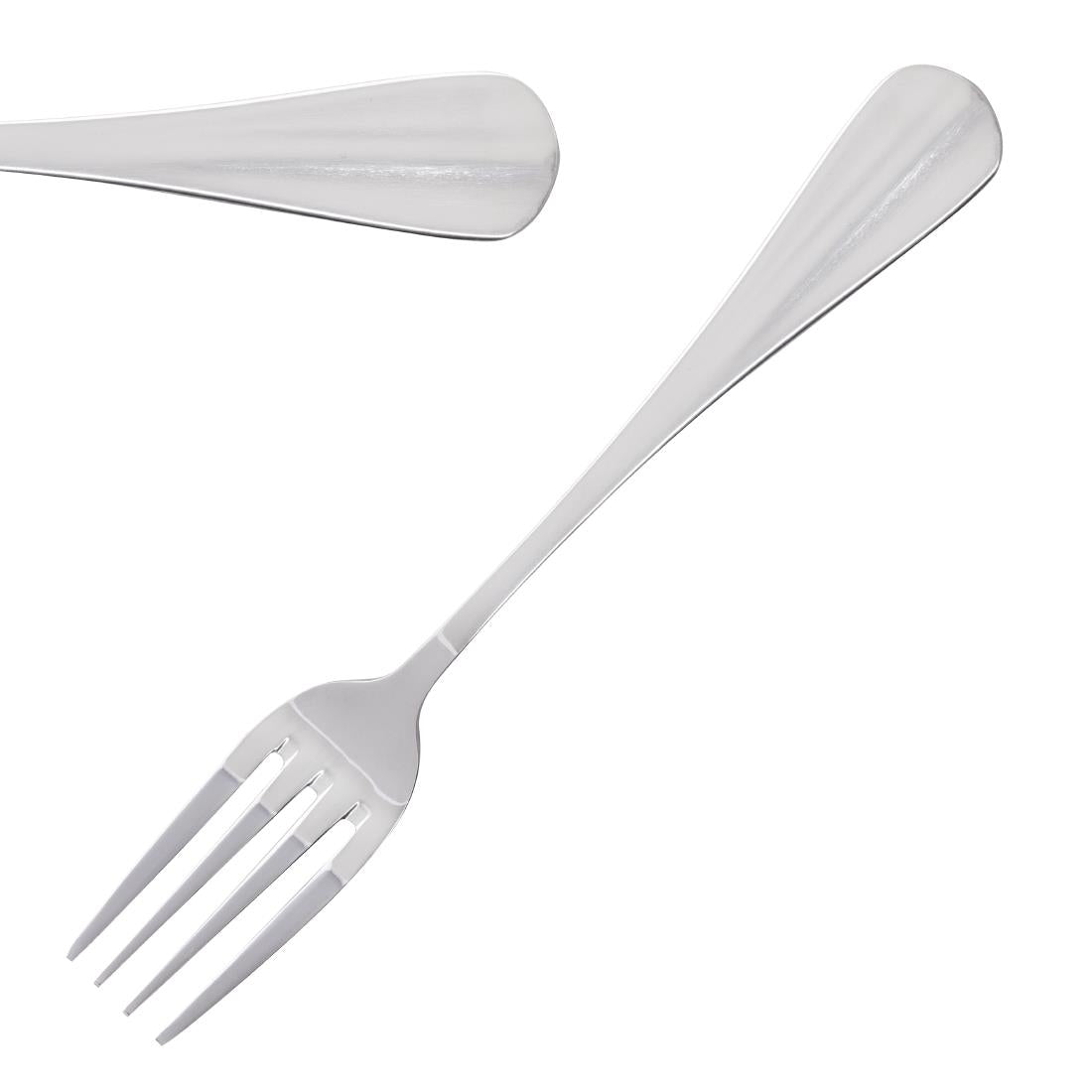 Fourchette à dessert Olympia Baguette (lot de 12) — D598