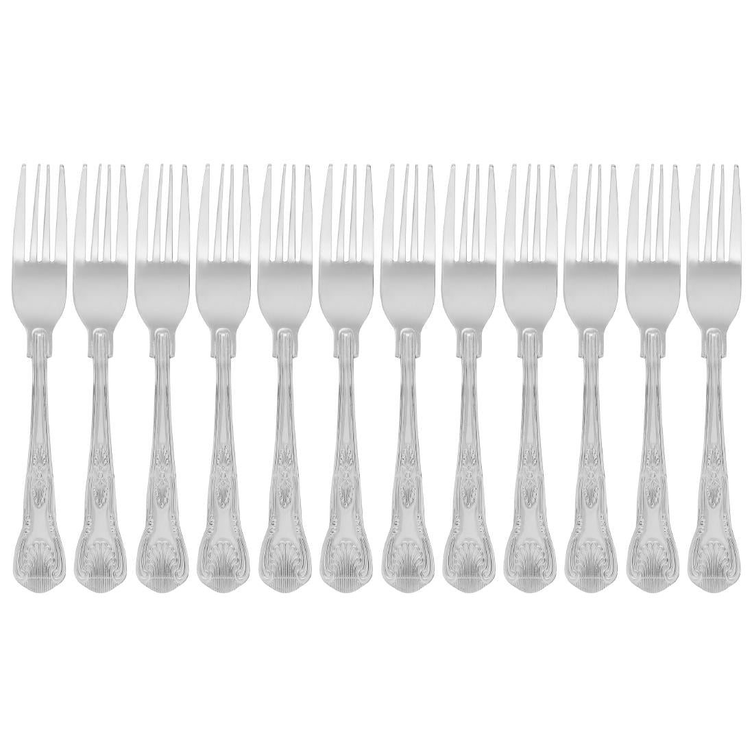 Fourchettes de table Olympia Kings (lot de 12) — D683