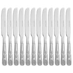 Couteau à dessert manche plein Olympia Kings (lot de 12) — D685
