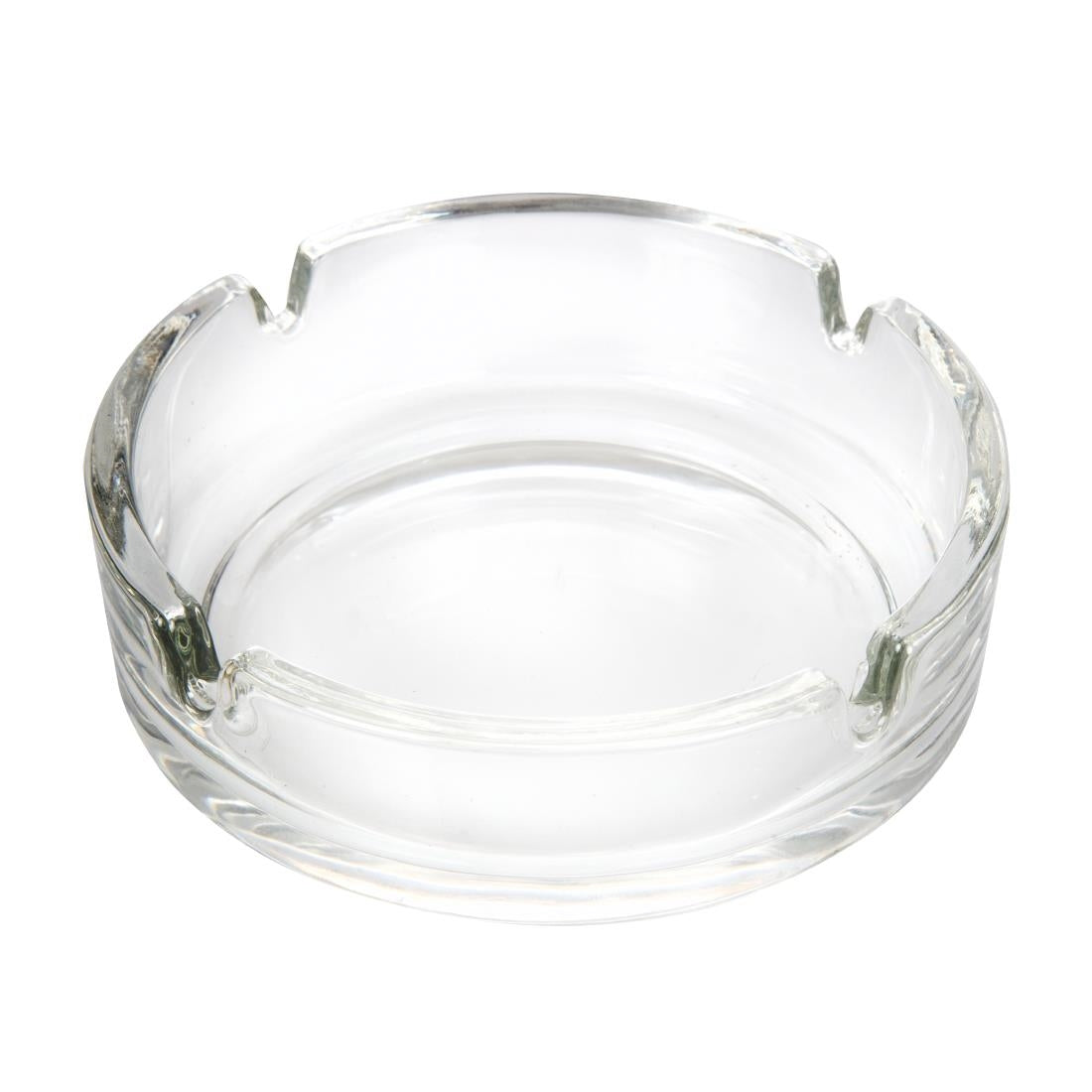 Petit cendrier empilable en verre Olympia (lot de 24) — D865