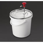 Distributeur de sauce à pompe Schneider 10L — DA363