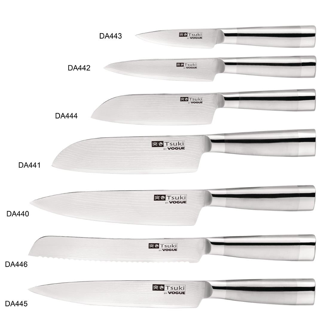 Couteau de cuisine japonais Series 8 Vogue Tsuki 20cm — DA440