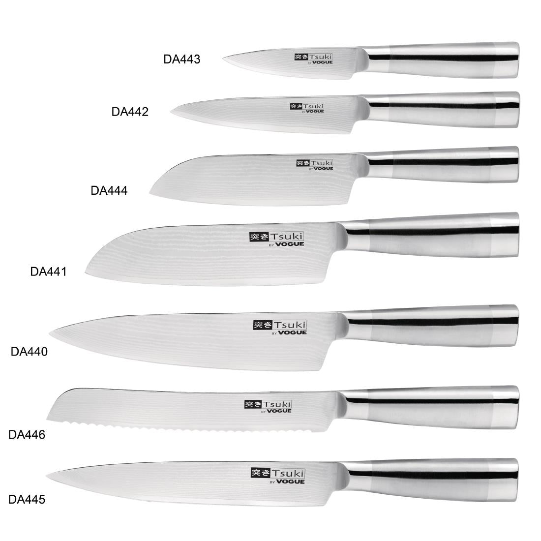 Couteau d'office japonais Series 8 Vogue Tsuki 90mm — DA443