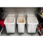Bac à ingrédients mobile Cambro blanc 81L — DB125