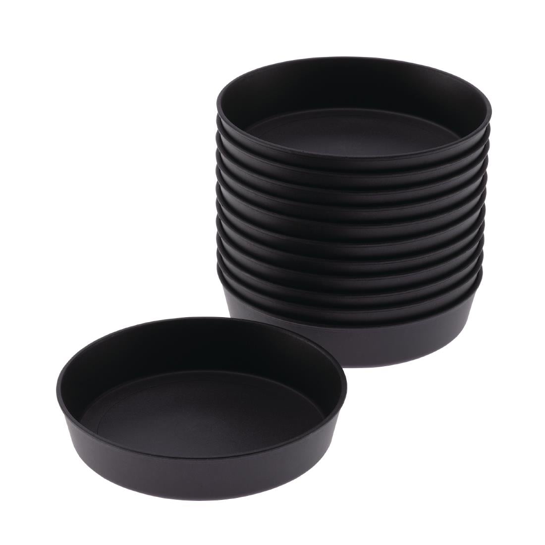 Moules à quiche Exoglass Matfer Bourgeat 100mm (lot de 12) — DB509