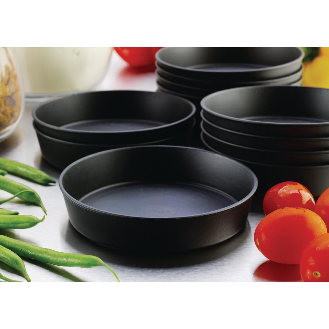 Moules à quiche Exoglass Matfer Bourgeat 100mm (lot de 12) — DB509
