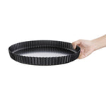 Moule à tarte antiadhésif avec fond mobile Vogue 30 cm — DB568