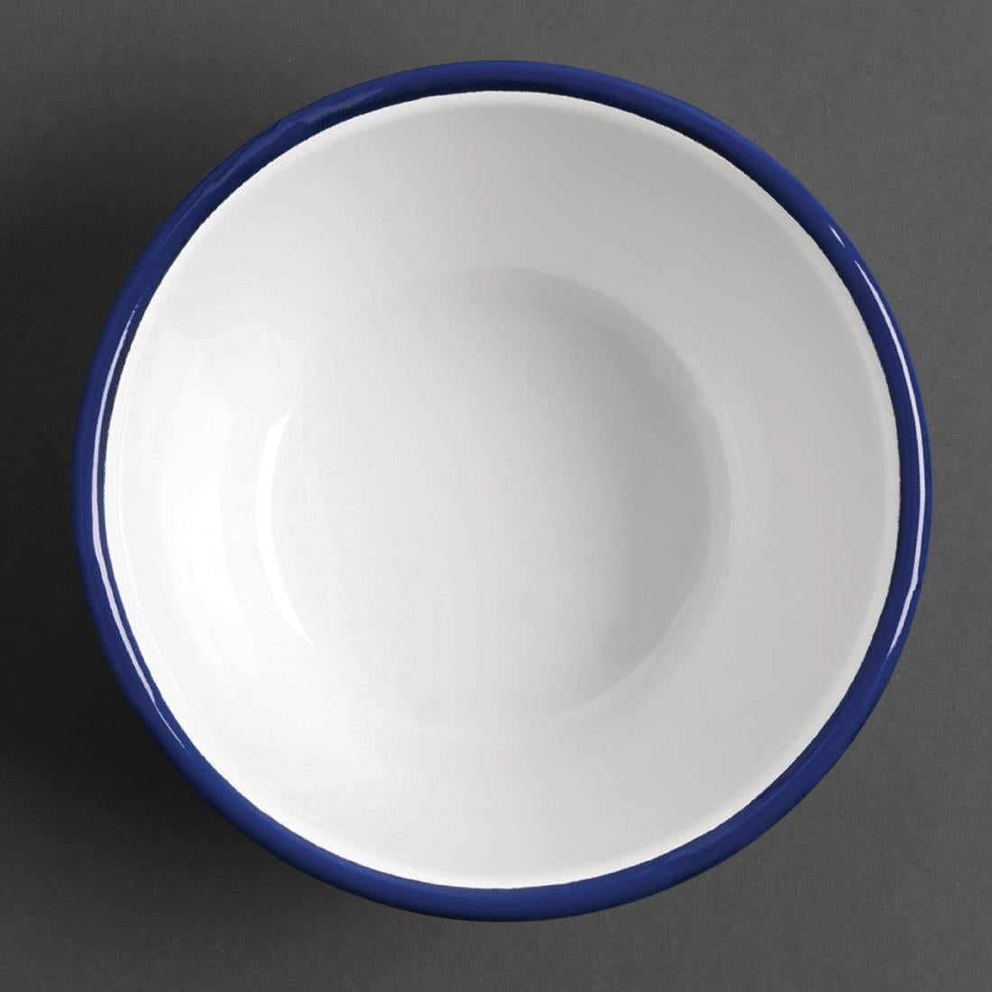 Saladiers en acier émaillé Olympia 155mm (lot de 6) — DC389