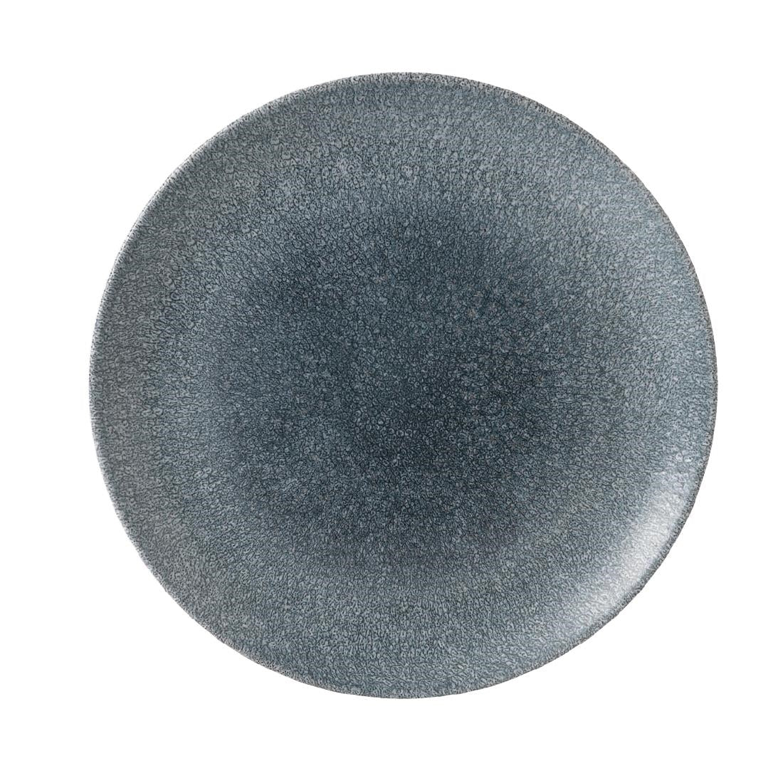 Assiettes rondes Churchill Studio Prints Raku Topaz Blue 260mm (Lot de 12) — DE883