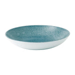 Assiettes coupe ronde Churchill Studio Prints Raku Topaz Blue 182mm (Lot de 12) — DE889