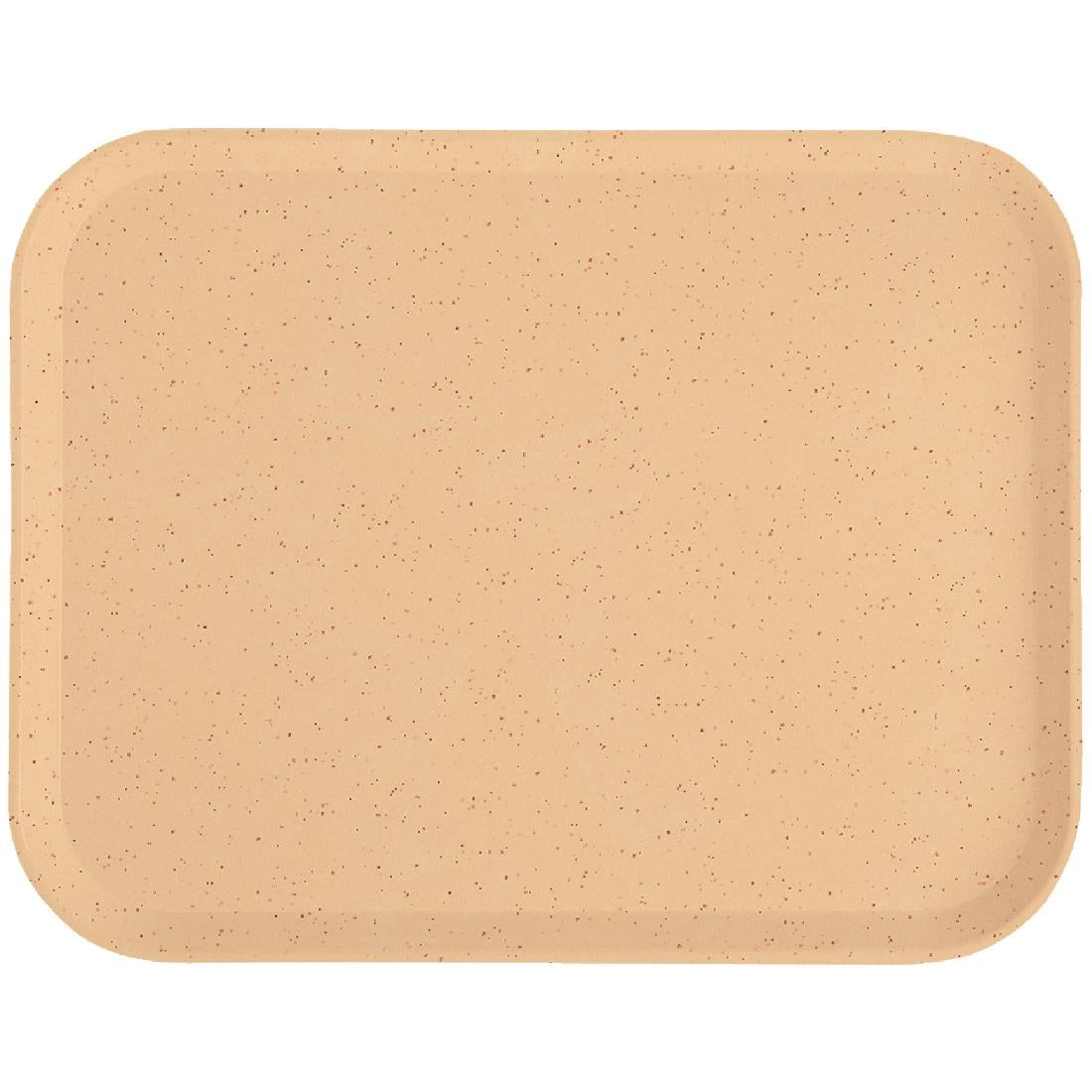 Plateau en polyester Versalite Cambro moka moucheté 43 cm — DJ657