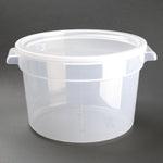 Conteneur alimentaire rond en polypropylène Vogue 10L — DJ961