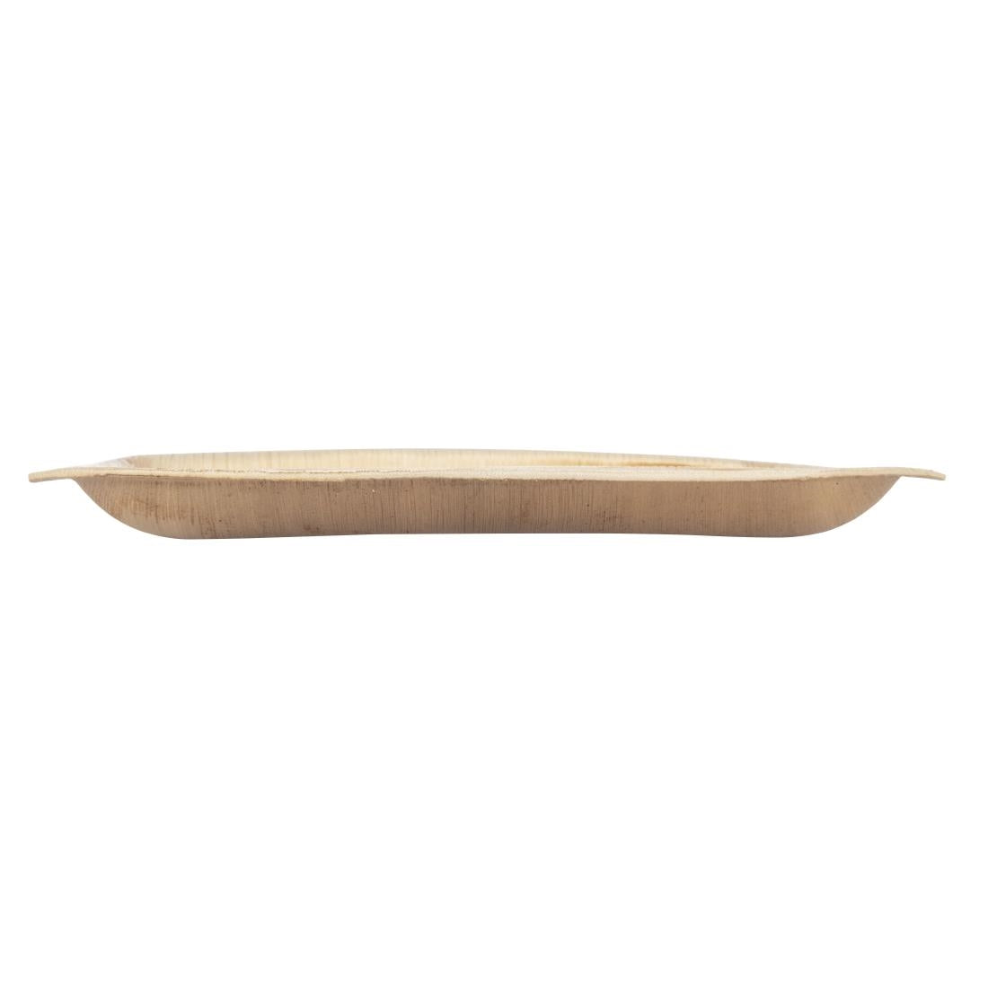 Assiettes creuses carrées en feuilles de palmier Fiesta Compostable 200mm (lot de 100) — HT872