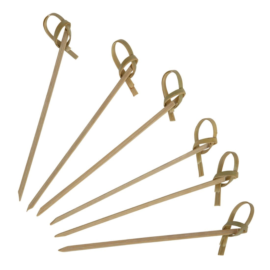 Piques boucles bambou Fiesta Compostable 90mm (lot de 100) — DK396