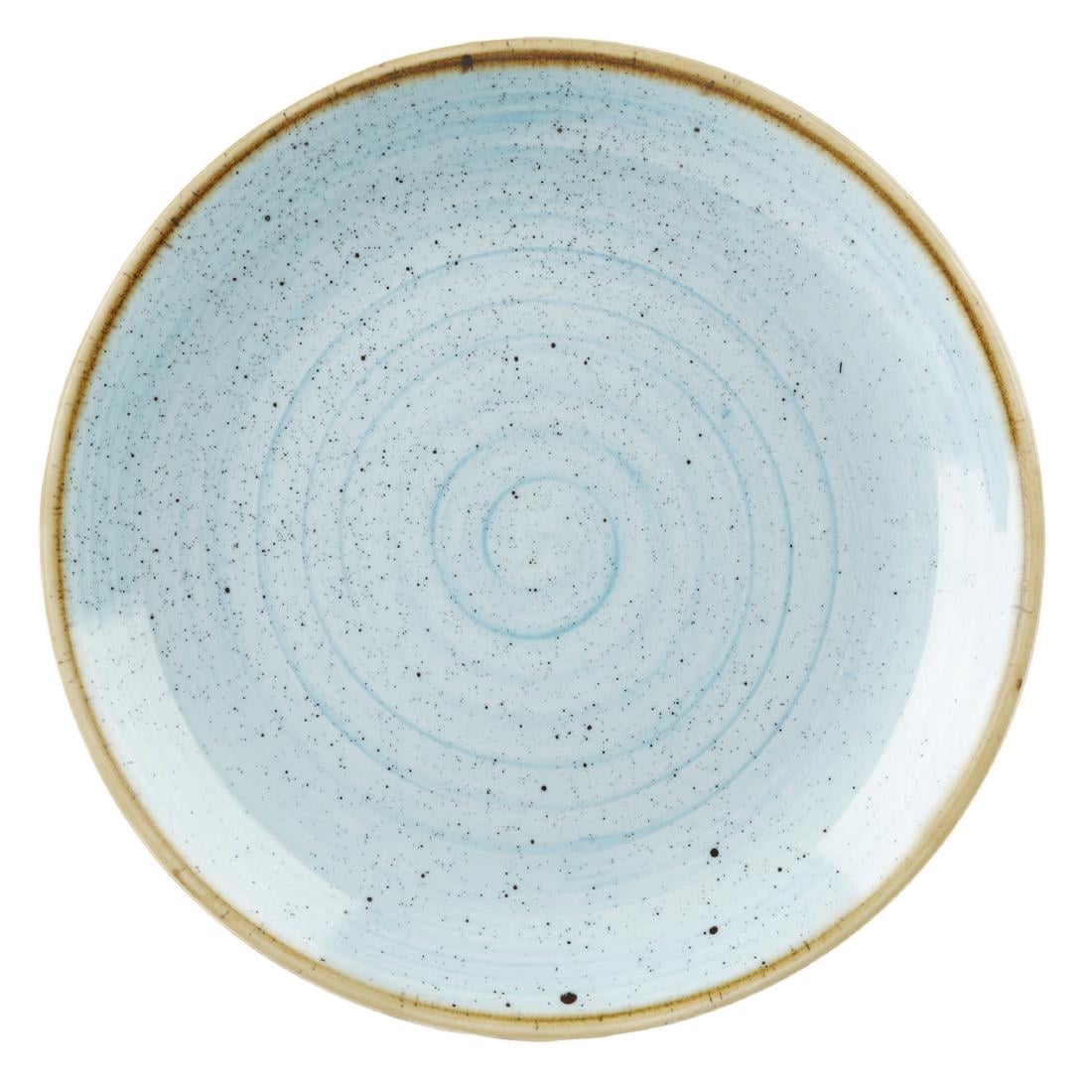 Assiettes rondes Churchill Stonecast Duck Egg Blue 200mm (Lot de 12) — DK501