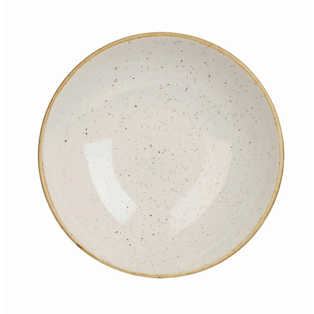 Assiettes coupes rondes Churchill Stonecast Barley White 184mm (Lot de 12) — DK523