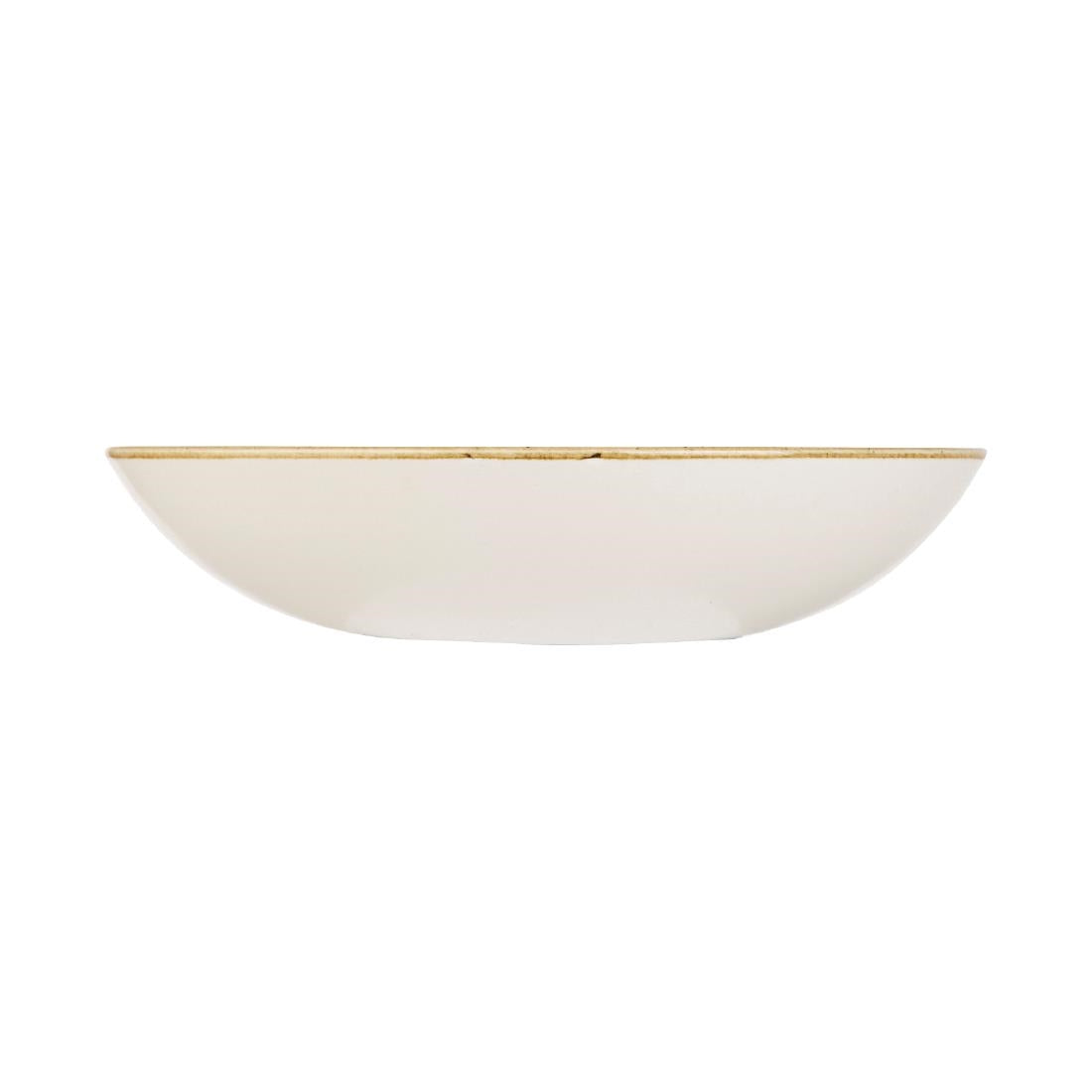 Assiettes coupes rondes Churchill Stonecast Barley White 184mm (Lot de 12) — DK523