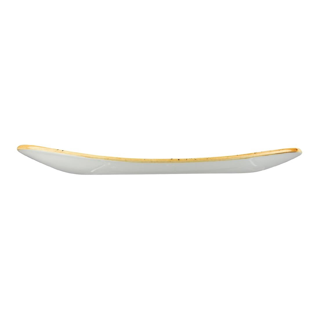 Assiettes triangulaires Churchill Stonecast Barley White 305mm (Lot de 6) — DK524