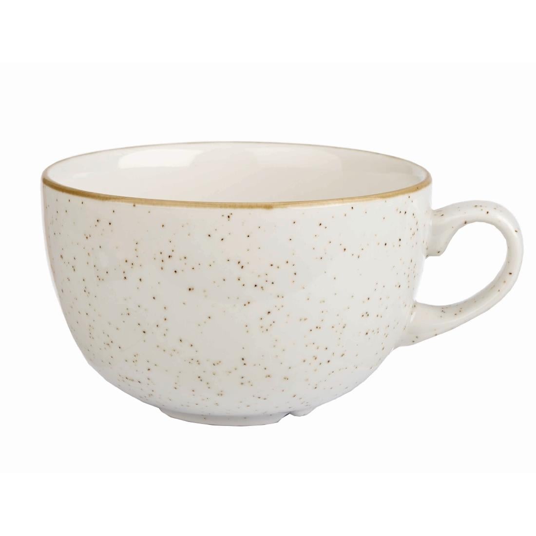 Tasses à cappuccino Churchill Stonecast Barley White 236ml (Lot de 12) — DK532