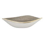 Bols triangulaires Churchill Stonecast Peppercorn Grey 250mm (Lot de 12) — DK560