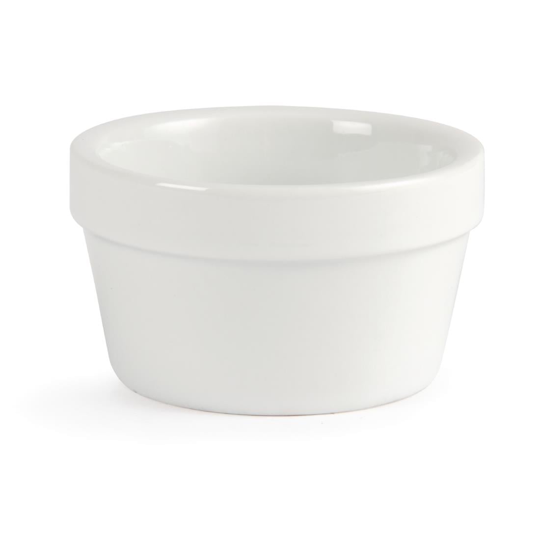 Ramequins empilables Olympia Whiteware 77mm (Lot de 6) — DK826