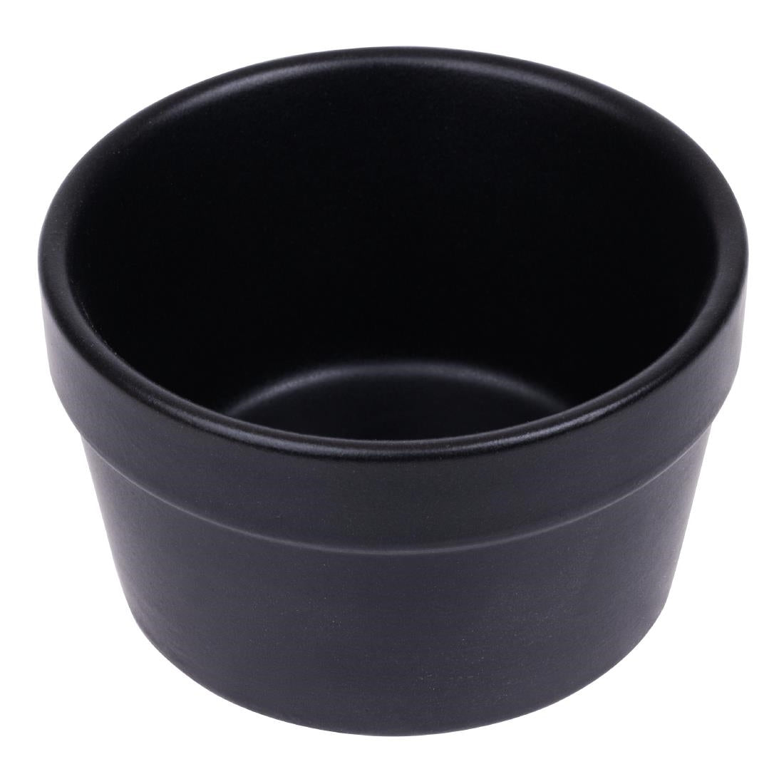 Ramequins noirs Olympia Mediterranean 77mm (lot de 6) — DK830