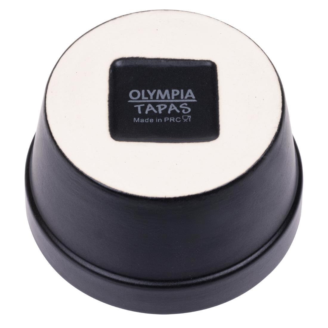 Ramequins noirs Olympia Mediterranean 77mm (lot de 6) — DK830