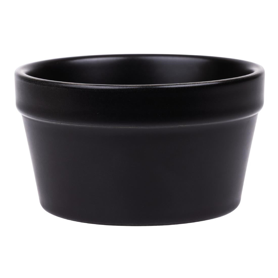 Ramequins noirs Olympia Mediterranean 95mm (lot de 6) — DK831
