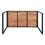 Table de bar industrielle en acier et acacia Bolero 1800x900mm — DK905