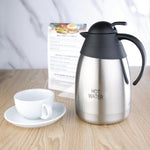 Pichet isotherme d'eau chaude Olympia couvercle bombé 1,5L — DL162