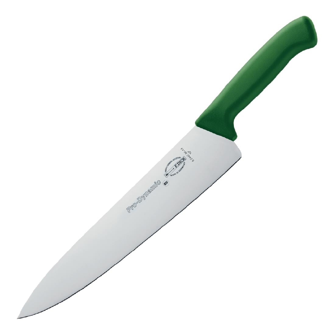 Couteau de cuisinier Dick Pro Dynamic HACCP vert 255mm — DL366