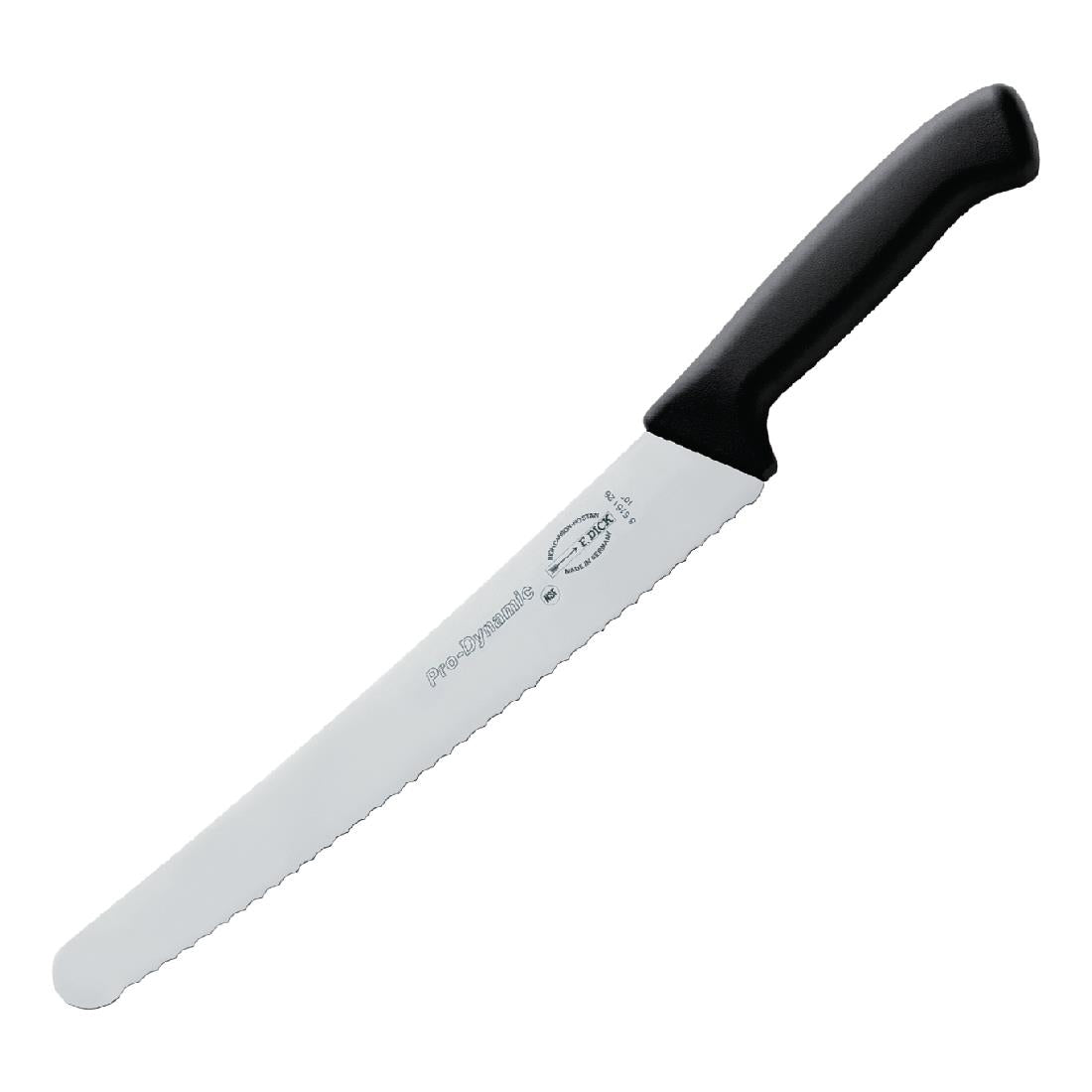 Couteau à pâtisserie denté Dick Pro-Dynamic HACCP noir 254mm — DL377