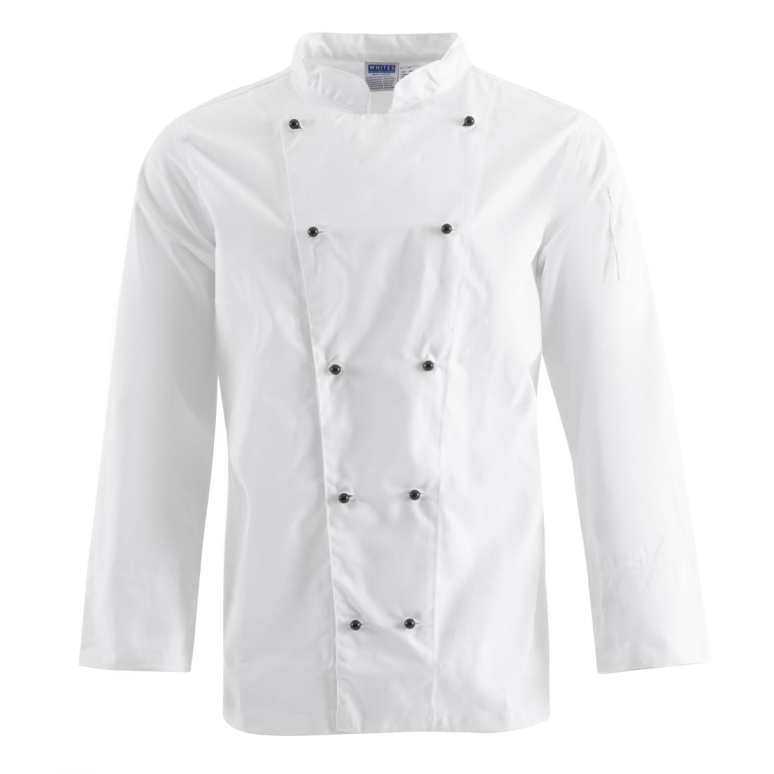 Veste de cuisine mixte Whites Chicago manches longues blanche L — DL710-L
