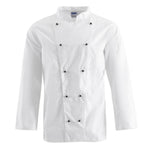 Veste de cuisine mixte Whites Chicago manches longues blanche L — DL710-L