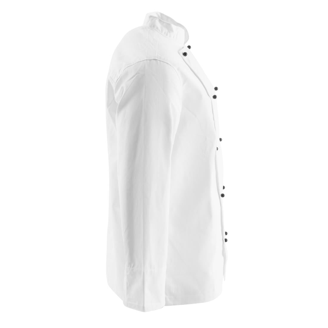 Veste de cuisine mixte Whites Chicago manches longues blanche L — DL710-L