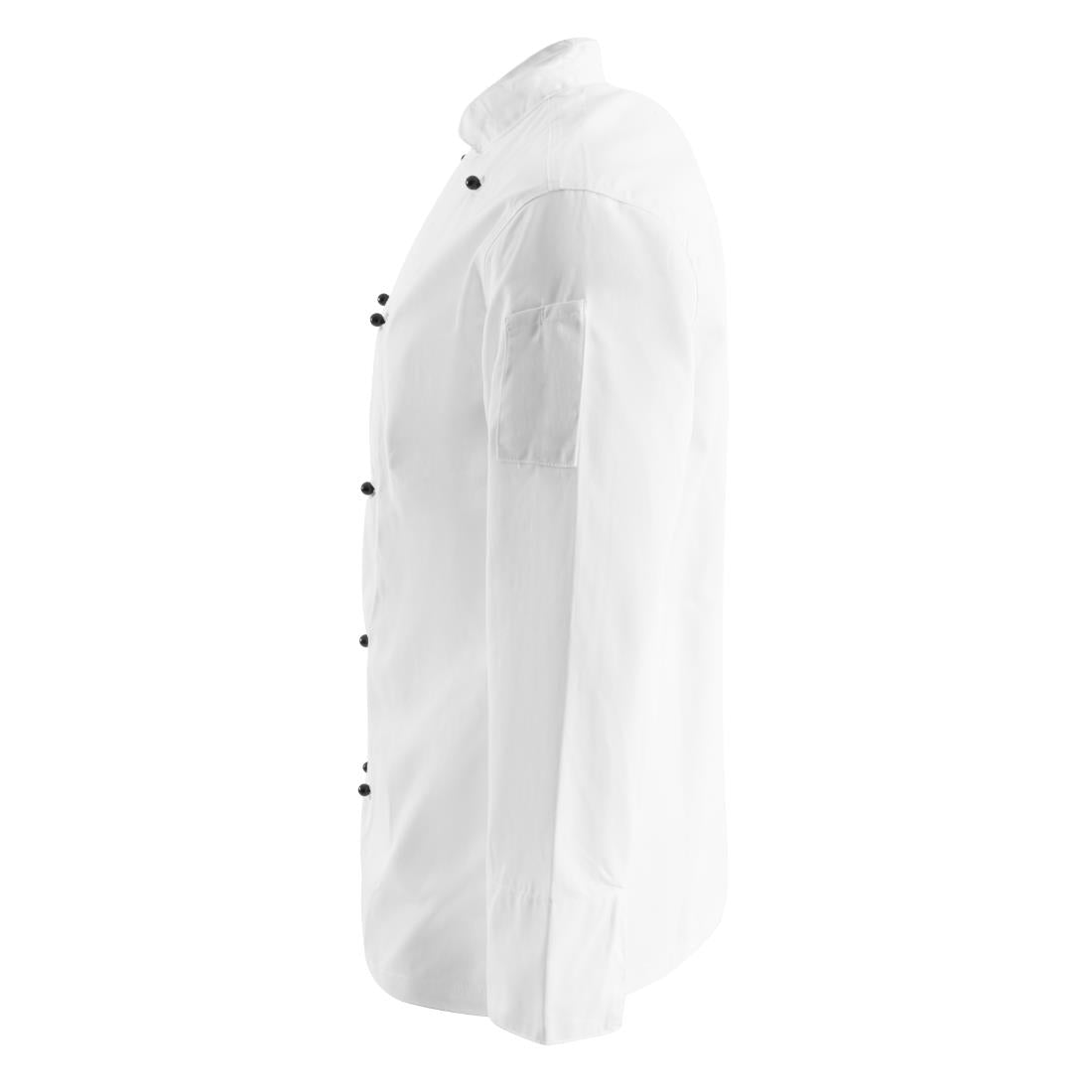 Veste de cuisine mixte Whites Chicago manches longues blanche L — DL710-L