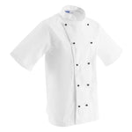 Veste de cuisine mixte Whites Chicago manches courtes blanche S — DL711-S