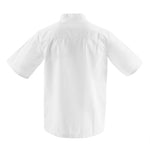 Veste de cuisine mixte Whites Chicago manches courtes blanche XL — DL711-XL