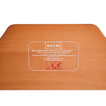 Chaise haute en bois Bolero finition bois foncé — DL901