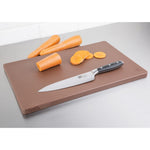 Planche à découper standard épaisse basse densité Hygiplas marron — DM003