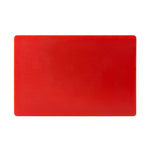 Planche à découper standard épaisse basse densité Hygiplas rouge — DM004